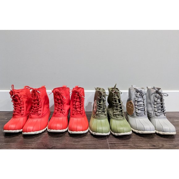 Native Shoes Fire Red Jimmy Boot Womens Size 6 - Picture 6 of 11